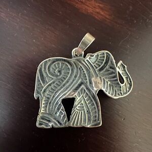 James Avery retired elephant pendant. Never used like new